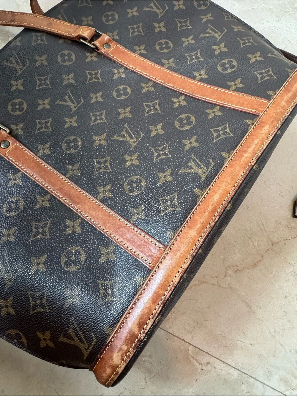 Louis Vuitton iconic monogram